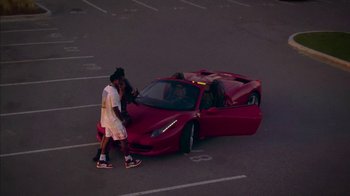 Movie still from “SAINt JHN - Roses (Remix) feat. Future” (2020), directed by John Tashiro – Wide shot, Low angle