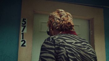 Movie still from “SAINt JHN - Roses (Remix) feat. Future” (2020), directed by John Tashiro – Medium shot, High angle