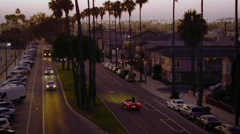 Movie still from “SAINt JHN - Roses (Remix) feat. Future” (2020), directed by John Tashiro – Extreme Wide shot, High angle