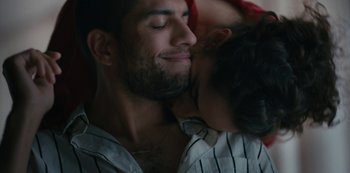 Movie still from “Léon - And it Breaks My Heart” (2020), directed by Bjarke Underbjerg – Close Up shot, Over the shoulder angle