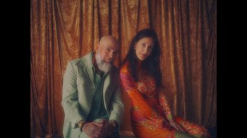 Movie still from “Yellow Days - Love Is Everywhere” (2020), directed by Kevin Lombardo – Medium shot, Overhead angle