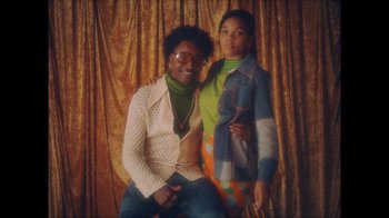 Movie still from “Yellow Days - Love Is Everywhere” (2020), directed by Kevin Lombardo – Medium shot, Low angle