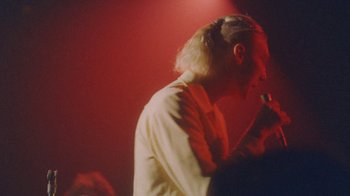 Movie still from “Yellow Days - Love Is Everywhere” (2020), directed by Kevin Lombardo – Close Up shot, Low angle