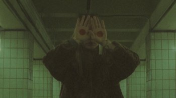 Movie still from “AMAARA - Awake” (2020), directed by Kaelen Ohm – Extreme Close Up shot, Overhead angle