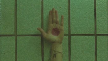 Movie still from “AMAARA - Awake” (2020), directed by Kaelen Ohm – Extreme Close Up shot, Overhead angle