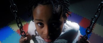 Movie still from “Rodney Chrome - Pulpit” (2020), directed by Zachary Dov Wiesel – Close Up shot, Overhead angle