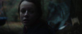 Movie still from “PBDY - Ultra-Gash & This State of Mine (Mind)” (2020), directed by Jay Walker – Close Up shot, Low angle