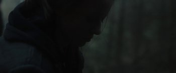 Movie still from “PBDY - Ultra-Gash & This State of Mine (Mind)” (2020), directed by Jay Walker – Extreme Close Up shot, Low angle