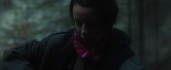 Movie still from “PBDY - Ultra-Gash & This State of Mine (Mind)” (2020), directed by Jay Walker – Close Up shot, Low angle