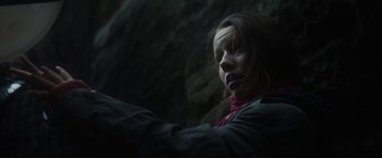 Movie still from “PBDY - Ultra-Gash & This State of Mine (Mind)” (2020), directed by Jay Walker – Close Up shot, Low angle