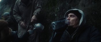 Movie still from “PBDY - Ultra-Gash & This State of Mine (Mind)” (2020), directed by Jay Walker – Medium shot, Low angle