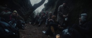 Movie still from “PBDY - Ultra-Gash & This State of Mine (Mind)” (2020), directed by Jay Walker – Wide shot, High angle