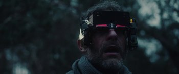 Movie still from “PBDY - Ultra-Gash & This State of Mine (Mind)” (2020), directed by Jay Walker – Extreme Close Up shot, Low angle