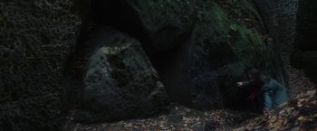 Movie still from “PBDY - Ultra-Gash & This State of Mine (Mind)” (2020), directed by Jay Walker – Extreme Wide shot, High angle