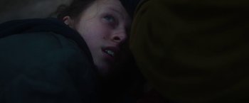 Movie still from “PBDY - Ultra-Gash & This State of Mine (Mind)” (2020), directed by Jay Walker – Extreme Close Up shot, Overhead angle