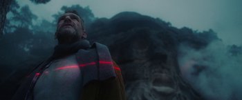 Movie still from “PBDY - Ultra-Gash & This State of Mine (Mind)” (2020), directed by Jay Walker – Medium shot, Low angle