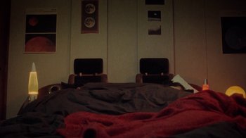 Movie still from “Declan McKenna - The Key to Life on Earth” (2020), directed by Will Hooper – Wide shot, Overhead angle