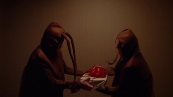 Movie still from “Declan McKenna - The Key to Life on Earth” (2020), directed by Will Hooper – Extreme Close Up shot, High angle