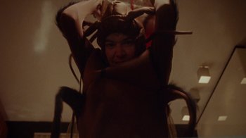 Movie still from “Declan McKenna - The Key to Life on Earth” (2020), directed by Will Hooper – Extreme Close Up shot, High angle