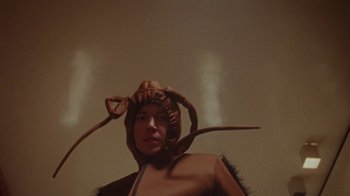 Movie still from “Declan McKenna - The Key to Life on Earth” (2020), directed by Will Hooper – Close Up shot, High angle