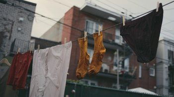 Movie still from “Alex Nicol - Trust” (2020), directed by Paz Ramirez – Extreme Close Up shot, Low angle