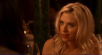 Movie still from “Vicky Cristina Barcelona” (2008), directed by Woody Allen – Close Up shot, Over the shoulder angle