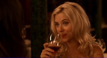 Movie still from “Vicky Cristina Barcelona” (2008), directed by Woody Allen – Close Up shot, Over the shoulder angle