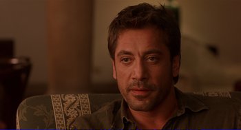 Movie still from “Vicky Cristina Barcelona” (2008), directed by Woody Allen – Close Up shot, Over the shoulder angle