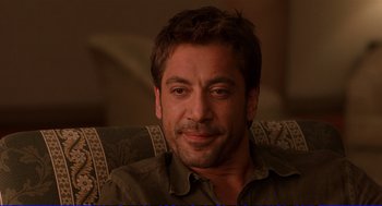 Movie still from “Vicky Cristina Barcelona” (2008), directed by Woody Allen – Close Up shot, Over the shoulder angle