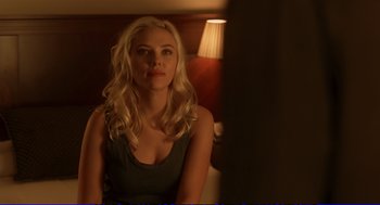 Movie still from “Vicky Cristina Barcelona” (2008), directed by Woody Allen – Close Up shot, Over the shoulder angle