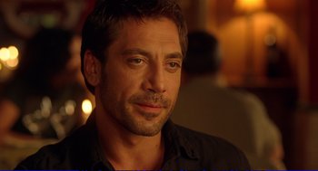 Movie still from “Vicky Cristina Barcelona” (2008), directed by Woody Allen – Close Up shot, Over the shoulder angle