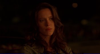 Movie still from “Vicky Cristina Barcelona” (2008), directed by Woody Allen – Close Up shot, Over the shoulder angle