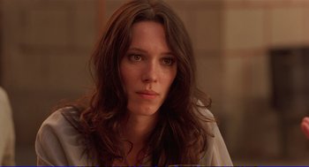 Movie still from “Vicky Cristina Barcelona” (2008), directed by Woody Allen – Close Up shot, Low angle