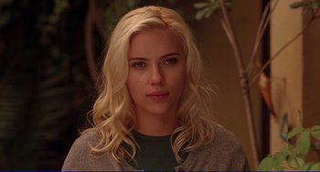 Movie still from “Vicky Cristina Barcelona” (2008), directed by Woody Allen – Close Up shot, Over the shoulder angle