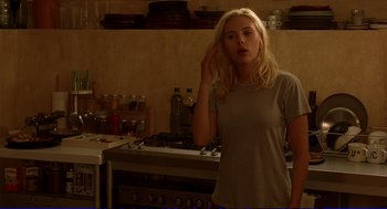 Movie still from “Vicky Cristina Barcelona” (2008), directed by Woody Allen – Medium shot, Over the shoulder angle