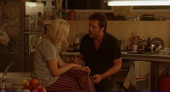 Movie still from “Vicky Cristina Barcelona” (2008), directed by Woody Allen – Medium shot, Over the shoulder angle