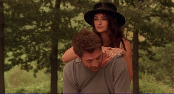 Movie still from “Vicky Cristina Barcelona” (2008), directed by Woody Allen – Medium shot, Over the shoulder angle