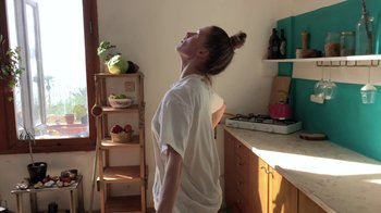 Movie still from “Asaf Avidan - Earth Odyssey” (2020), directed by Adi Halfin – Medium shot, Low angle