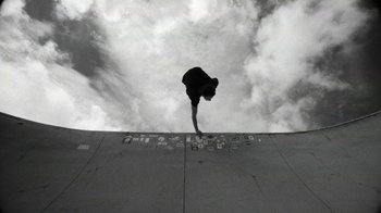 Movie still from “Tussilago - Flirtation Forever” (2020), directed by SWIM CLUB – Wide shot, Low angle