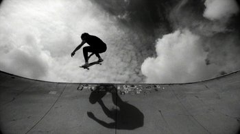 Movie still from “Tussilago - Flirtation Forever” (2020), directed by SWIM CLUB – Wide shot, Low angle