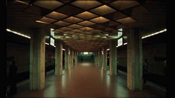 Movie still from “Tom Misch & Yussef Dayes - What Kinda Music” (2020), directed by Douglas Bernardt – Extreme Wide shot, High angle
