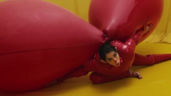 Movie still from “Solo Ansamblis - Baloje” (2020), directed by Dr. Goraparasit – Medium shot, High angle
