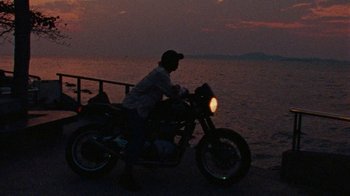 Movie still from “DMA’S - Life Is A Game Of Changing (Director’s Cut)” (2020), directed by W.A.M. Bleakley – Wide shot, High angle