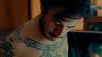 Movie still from “DMA’S - Life Is A Game Of Changing (Director’s Cut)” (2020), directed by W.A.M. Bleakley – Close Up shot, Overhead angle