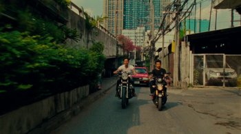 Movie still from “DMA’S - Life Is A Game Of Changing (Director’s Cut)” (2020), directed by W.A.M. Bleakley – Wide shot, High angle