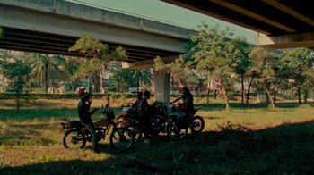 Movie still from “DMA’S - Life Is A Game Of Changing (Director’s Cut)” (2020), directed by W.A.M. Bleakley – Extreme Wide shot, High angle