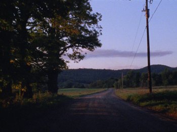 Movie still from “Black Fly - Wait” (2019), directed by Patrick Golan – Extreme Wide shot, High angle