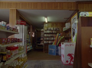 Movie still from “Black Fly - Wait” (2019), directed by Patrick Golan – Wide shot, Low angle