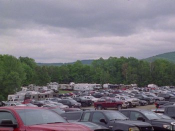 Movie still from “Black Fly - Wait” (2019), directed by Patrick Golan – Extreme Wide shot, High angle