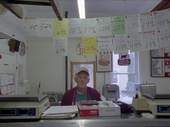 Movie still from “Black Fly - Wait” (2019), directed by Patrick Golan – Wide shot, Low angle